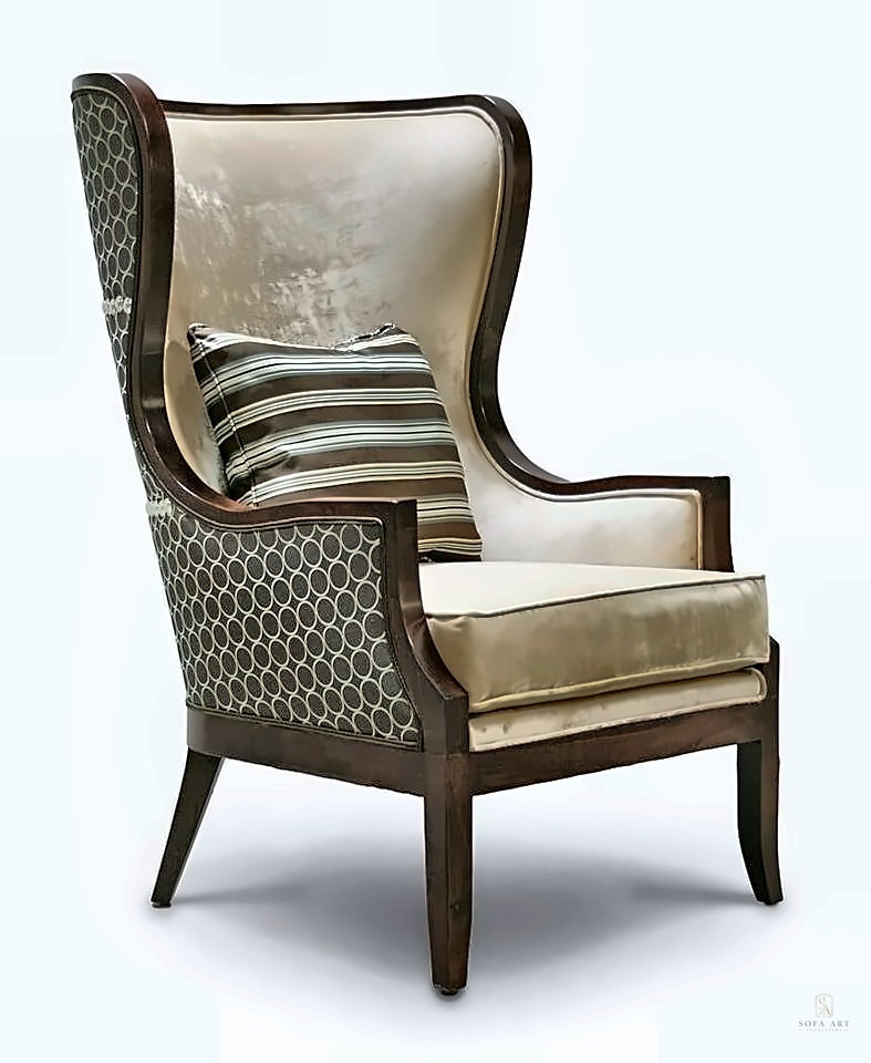 Formal dining room with grey velvet upholstered chairs